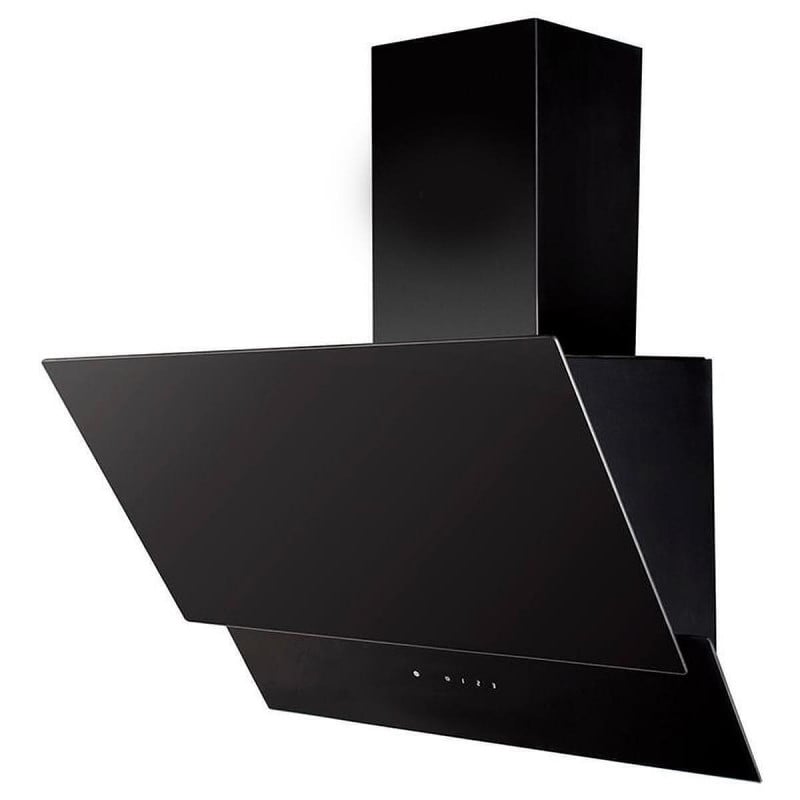 Абсорбатор Kumtel DA6-835-A0A, 142W, 650 м3/ч, 3 скорости, LED, Алуминиев филтър, Стъклен панел, Черен