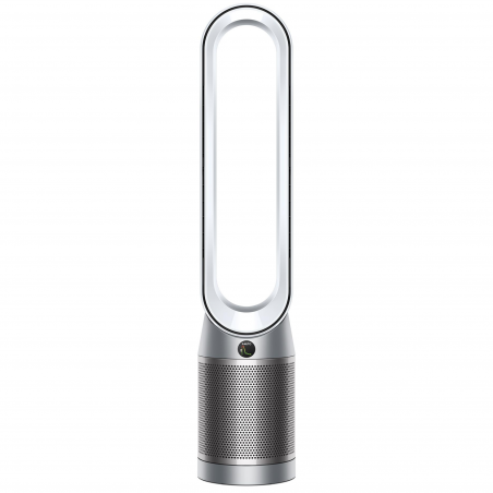 Пречиствател за въздух Dyson Purifier Cool PC1 544901-01, 50W, 30 м2, 287 l/s, 10 скорости, Air Multiplier™, Wi-Fi, Bluetooth, Осцилация, Бял/сребрист