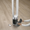 Пречиствател за въздух Dyson Purifier Cool PC1 544901-01, 50W, 30 м2, 287 l/s, 10 скорости, Air Multiplier™, Wi-Fi, Bluetooth, Осцилация, Бял/сребрист