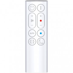 Пречиствател въздух 2в1 Dyson Purifier Hot+Cool HP1 544826-01, Отоплител, 50W, 30 м2, 287 l/s, 10 скорости, Air Multiplier™, Wi-Fi, Bluetooth, Осцилация, Бял/сребрист