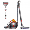 Прахосмукачка без торба Dyson Cinetic Big Ball Multi Floor 2 230278-01, 700W, 170AW, 0.8 л, Radial Root Cyclone, Автоматично изправяне при преобръщане, Никел/жълт