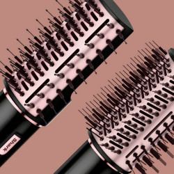 Многофункционална маша 5в1 Shark HD446EU FlexStyle, 1650W, 3 скорости, 3 темп настройки, Автоматично увиване и фиксиране на къдрици Coanda, Сушене, Изправяне, Черен