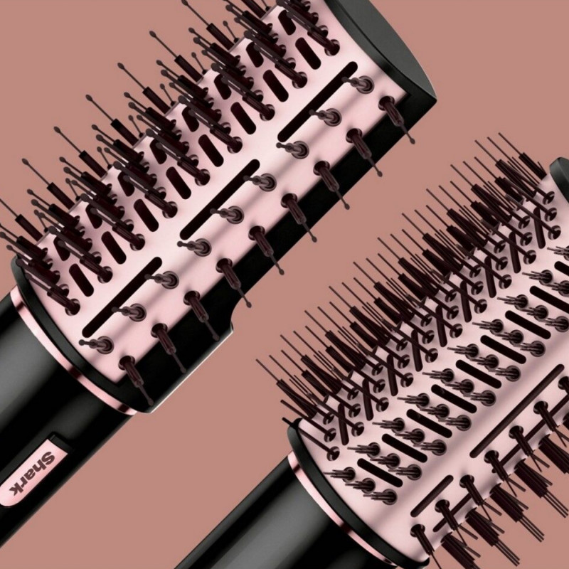 Многофункционална маша 5в1 Shark HD446EU FlexStyle, 1650W, 3 скорости, 3 темп настройки, Автоматично увиване и фиксиране на къдрици Coanda, Сушене, Изправяне, Черен