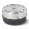 Стъклена кутия за обяд Black+Blum GR-LB-L015, 0.75 л, Съвместима с микровълнова и съдомиялна, Без BPA, Тъмносив