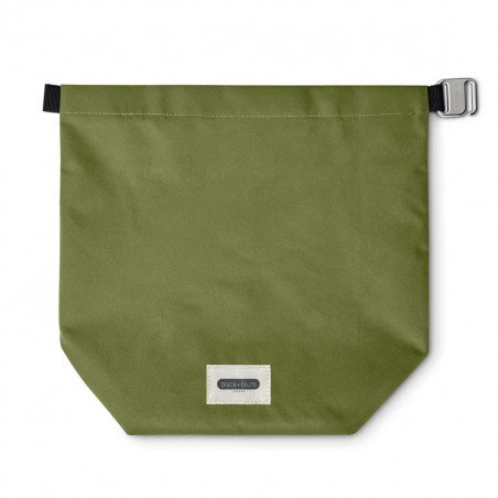 Изолирана чанта за обяд Black+Blum LBB019, 6.7 л, 33.5х15.5х31 см, Водоотблъскваща, Навиваща се, Каишка за носене, Без BPA, Зелен