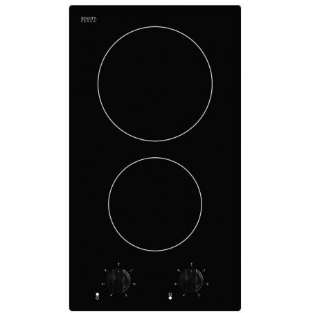 Плот за вграждане Crown VC 32, 3000W, 12 степени, Индикатор за оставаща топлина, Черен