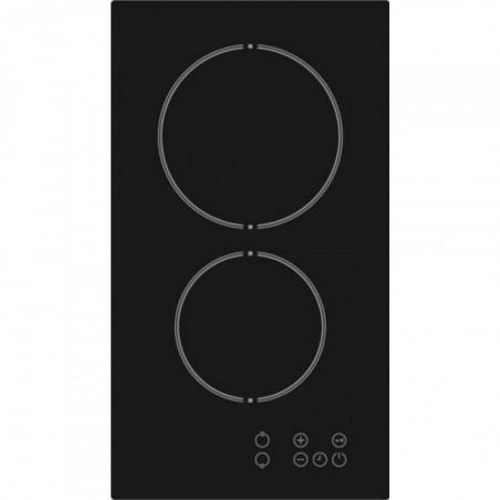 Плот за вграждане Finlux FXVT 302 ECO, 3000W, 9 степени, Индикатор за оставаща топлина, Сензорно управление, Черен