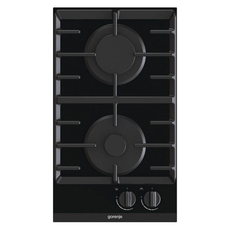 Газов плот за вграждане Gorenje GC321B, 4050W, Електронно запалване, Чугунена решетка, Черен
