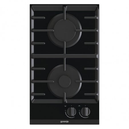 Газов плот за вграждане Gorenje GC321B, 4050W, Електронно запалване, Чугунена решетка, Черен