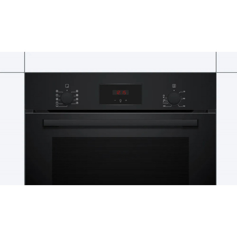 Фурна за вграждане Bosch HBF134EB2. , 66 , Eco Clean Direct , Push бутони , А
