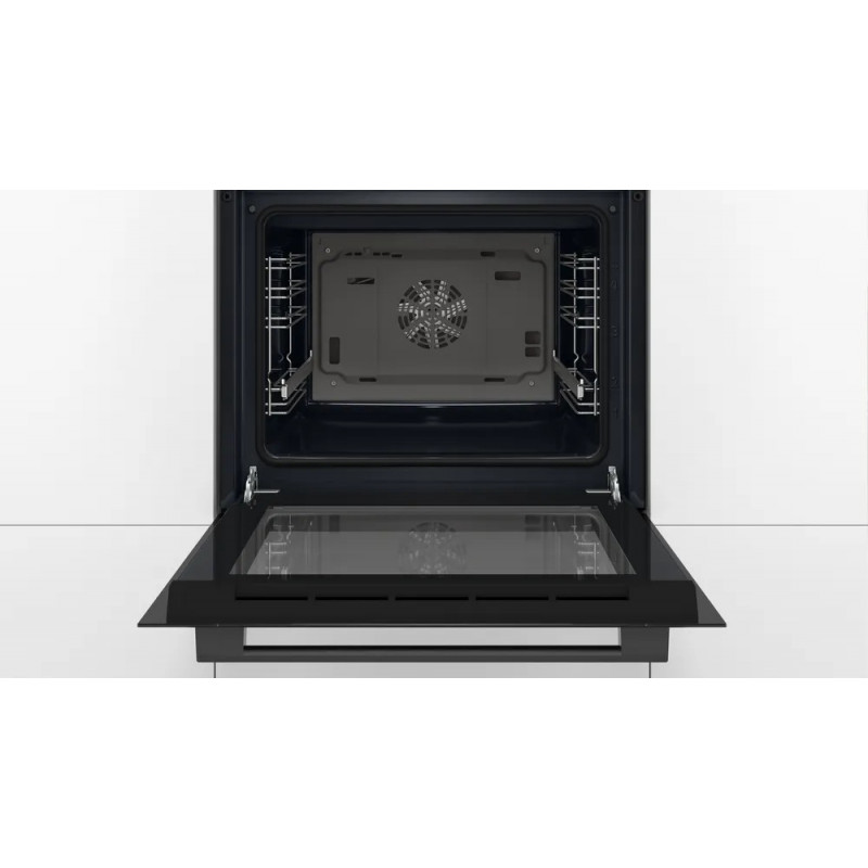 Фурна за вграждане Bosch HBF134EB2. , 66 , Eco Clean Direct , Push бутони , А