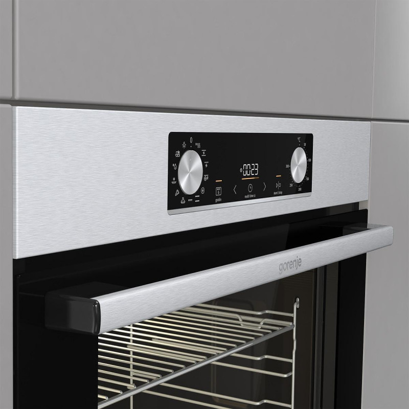 Фурна за вграждане Gorenje BO6737E02X , Механично , 77 , А