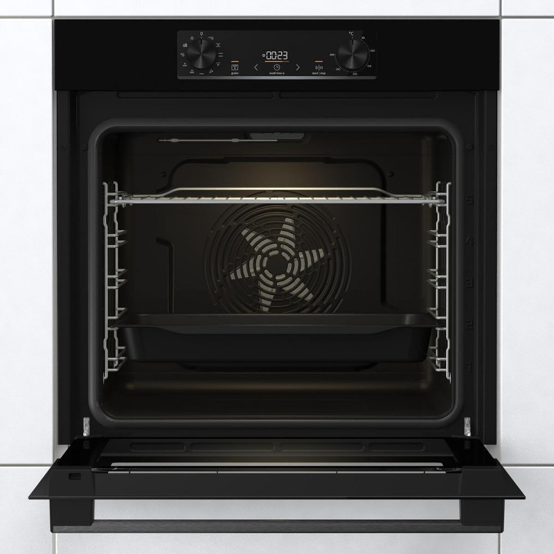 Фурна за вграждане Gorenje BO6735E02BKOT , Механично , 77 , А , Hydrolitic