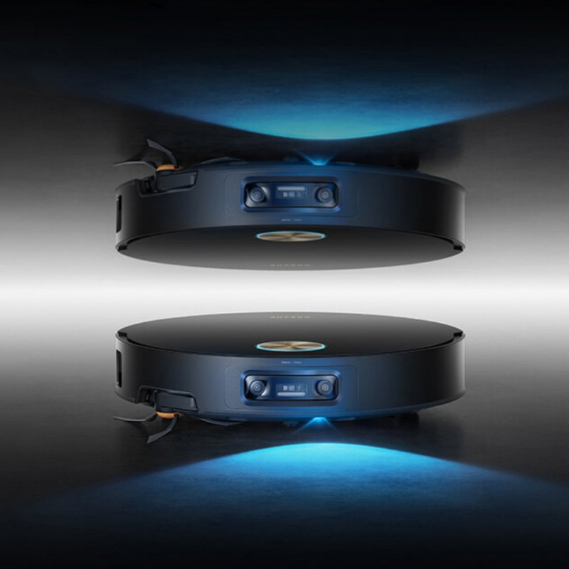 Прахосмукачка робот Dreame X60 Ultra RLX86DE, 35000 Pa, 180 мин, 0.2 л, VersaLift, OmniSight AI, Автоматично дозиране и самопочистване, Гласови команди, Черен