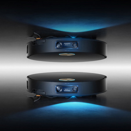 Прахосмукачка робот Dreame X60 Ultra RLX86DE, 35000 Pa, 180 мин, 0.2 л, VersaLift, OmniSight AI, Автоматично дозиране и самопочистване, Гласови команди, Черен