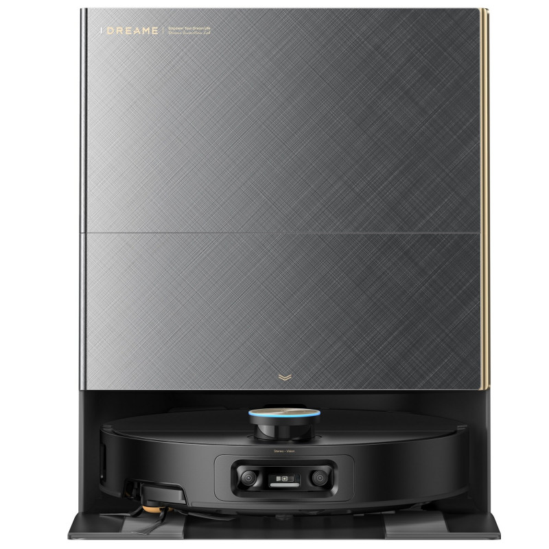 Прахосмукачка робот Dreame X60 Ultra RLX86DE, 35000 Pa, 180 мин, 0.2 л, VersaLift, OmniSight AI, Автоматично дозиране и самопочистване, Гласови команди, Черен