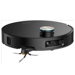 Прахосмукачка робот Dreame X60 Ultra RLX86DE, 35000 Pa, 180 мин, 0.2 л, VersaLift, OmniSight AI, Автоматично дозиране и самопочистване, Гласови команди, Черен