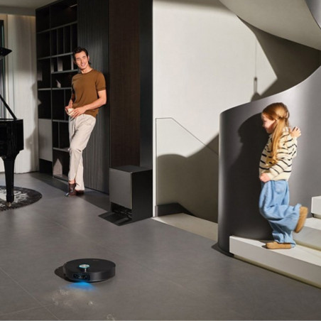 Прахосмукачка робот Dreame X60 Ultra RLX86DE, 35000 Pa, 180 мин, 0.2 л, VersaLift, OmniSight AI, Автоматично дозиране и самопочистване, Гласови команди, Черен