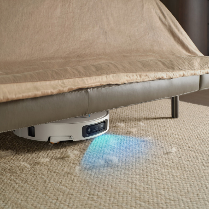 Прахосмукачка робот Dreame X60 Ultra Complete RLX87DE-WH, 180 мин, 0.2 л, AI камери, VersaLift, Автоматизирана станция, Гласови команди, Бял