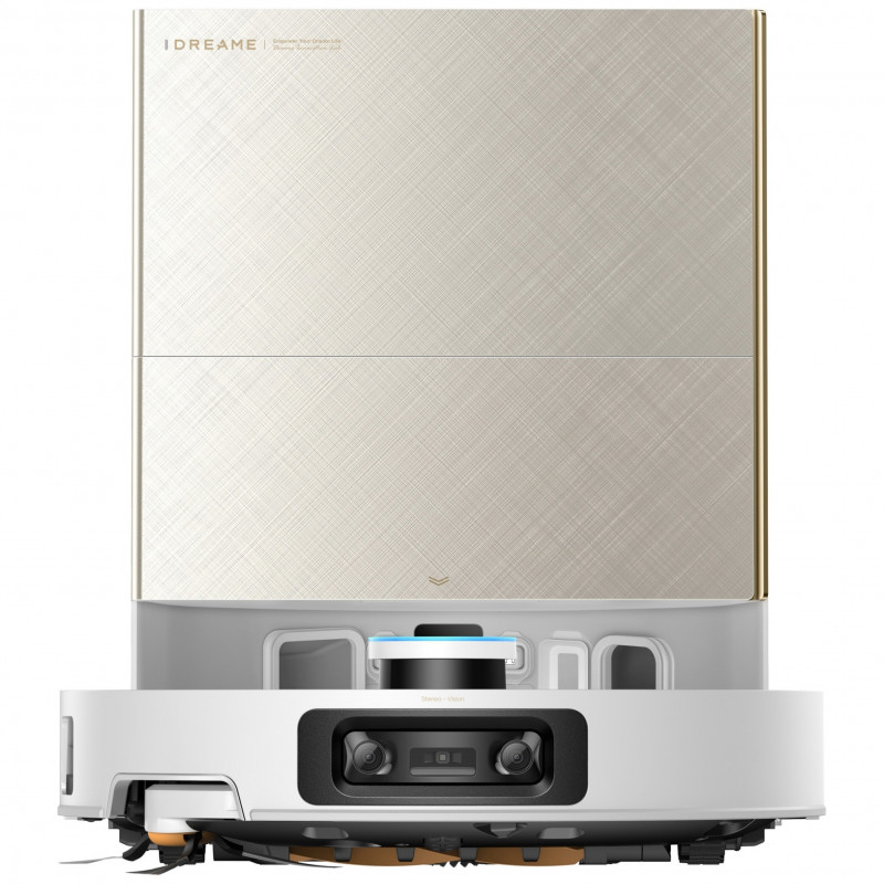 Прахосмукачка робот Dreame X60 Ultra Complete RLX87DE-WH, 180 мин, 0.2 л, AI камери, VersaLift, Автоматизирана станция, Гласови команди, Бял