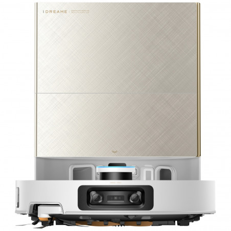 Прахосмукачка робот Dreame X60 Ultra Complete RLX87DE-WH, 180 мин, 0.2 л, AI камери, VersaLift, Автоматизирана станция, Гласови команди, Бял