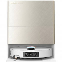 Прахосмукачка робот Dreame X60 Ultra Complete RLX87DE-WH, 180 мин, 0.2 л, AI камери, VersaLift, Автоматизирана станция, Гласови команди, Бял
