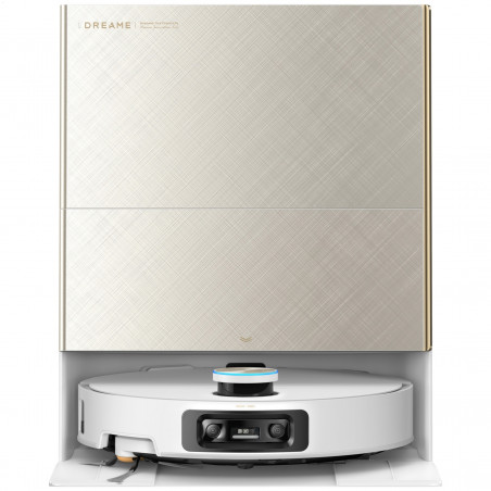Прахосмукачка робот Dreame X60 Ultra Complete RLX87DE-WH, 180 мин, 0.2 л, AI камери, VersaLift, Автоматизирана станция, Гласови команди, Бял