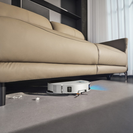 Прахосмукачка робот Dreame X60 Ultra Complete RLX87DE-WH, 180 мин, 0.2 л, AI камери, VersaLift, Автоматизирана станция, Гласови команди, Бял