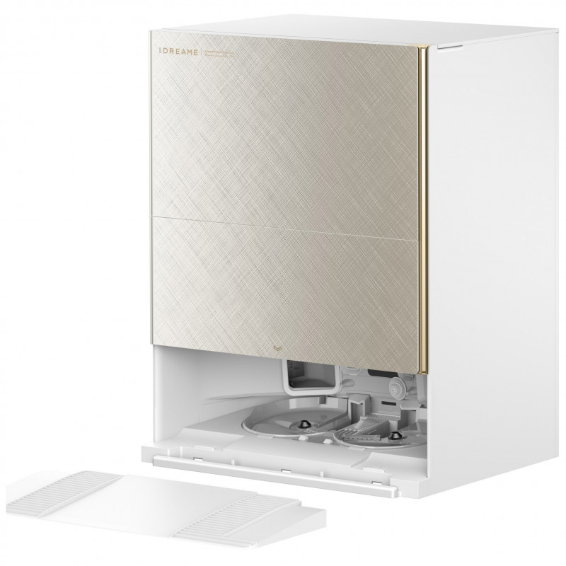 Прахосмукачка робот Dreame X60 Ultra Complete RLX87DE-WH, 180 мин, 0.2 л, AI камери, VersaLift, Автоматизирана станция, Гласови команди, Бял