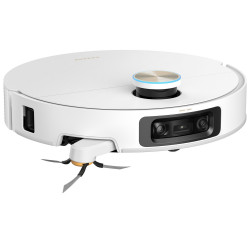 Прахосмукачка робот Dreame X60 Ultra Complete RLX87DE-WH, 180 мин, 0.2 л, AI камери, VersaLift, Автоматизирана станция, Гласови команди, Бял