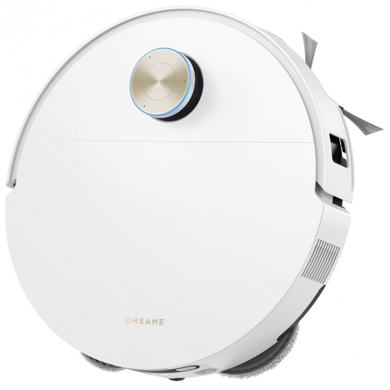 Прахосмукачка робот Dreame X60 Ultra Complete RLX87DE-WH, 180 мин, 0.2 л, AI камери, VersaLift, Автоматизирана станция, Гласови команди, Бял