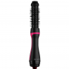 Електрическа четка за стилизиране и сушене REVLON One-Step Root Booster Hot Air Brush RVDR5292, 820W, 3 степени, 3 скорости, Керамично покритие, Йонизация, Студен връх, Черен/розов