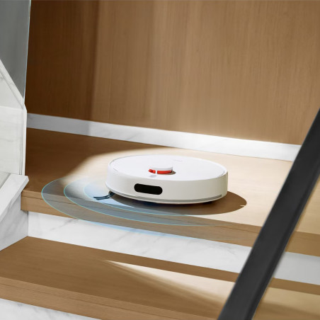 Прахосмукачка робот Xiaomi BHR07XBEU H40, 10000 Pa, 180 мин, 4 л, Автоматична станция, LDS навигация, Избягване на предмети, Мобилно приложение, Бял