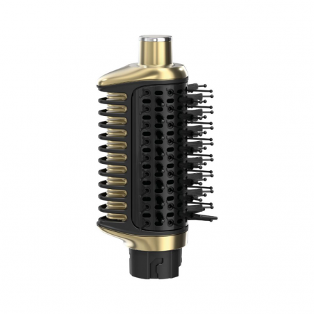 Маша за коса и сешоар 5в1 Shark Glam Multistyler HD6052SEU, 1500W, 3 скорости, 6 темп, 100-220°C, Керамични елементи, Йонизация, Автоматично навиване Coanda, Gloss Lock, Златист