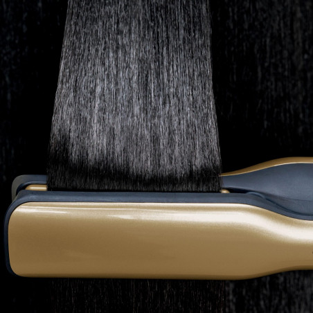 Маша за коса и сешоар 5в1 Shark Glam Multistyler HD6052SEU, 1500W, 3 скорости, 6 темп, 100-220°C, Керамични елементи, Йонизация, Автоматично навиване Coanda, Gloss Lock, Златист