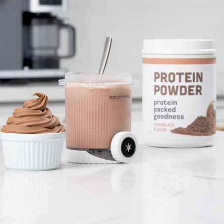 Машина за сладолед 13-в-1 Ninja CREAMi Scoop & Swirl™ NC701EU, 800W, 13 програми, 3-степенен лост за фунийки, CreamiFit, Creamify, 2 купички 473 мл, Персонализация, Сив/черен