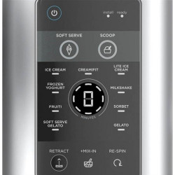 Машина за сладолед 13-в-1 Ninja CREAMi Scoop & Swirl™ NC701EU, 800W, 13 програми, 3-степенен лост за фунийки, CreamiFit, Creamify, 2 купички 473 мл, Персонализация, Сив/черен