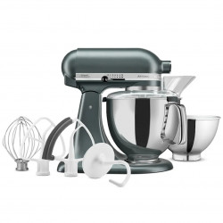 Планетарен миксер KitchenAid Artisan Elegance 5KSM175PSEJP, 300 W, 4.8 л, Direct drive, 10 скорости, Тъмнозелен