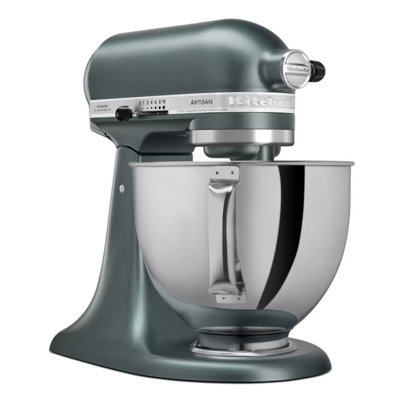 Планетарен миксер KitchenAid Artisan Elegance 5KSM175PSEJP, 300 W, 4.8 л, Direct drive, 10 скорости, Тъмнозелен