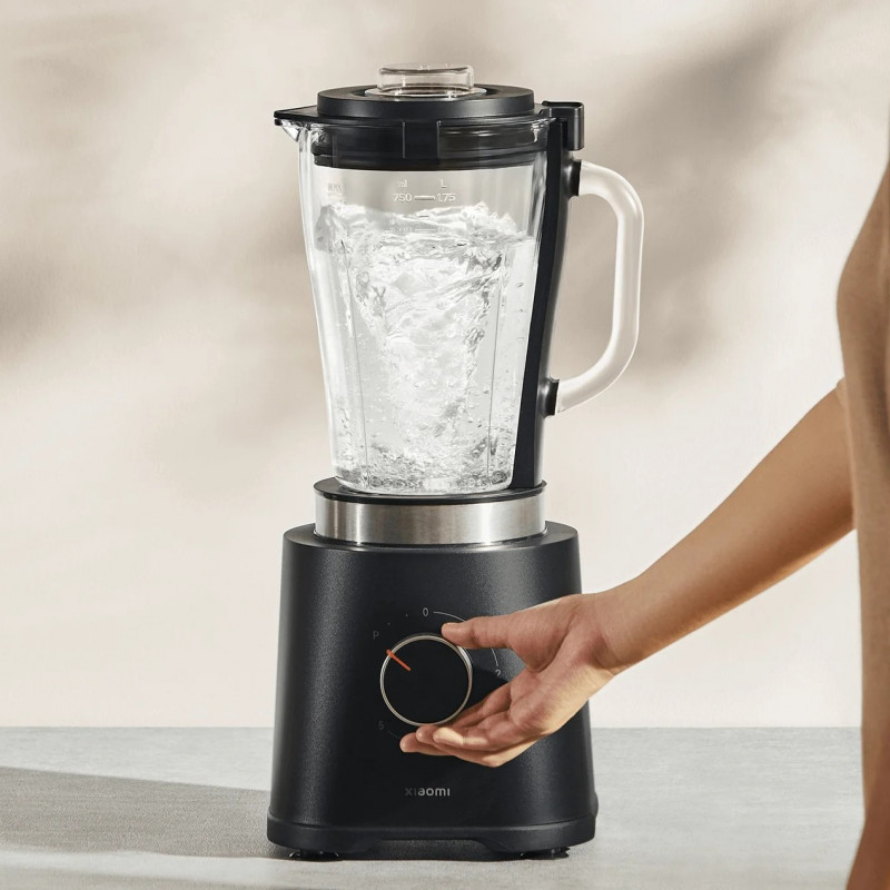Блендер Xiaomi Blender BHR8936EU, 600W, 1.75 литра, 21000 об/мин, 5 скорости + Pulse, Черен