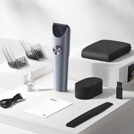 Машинка за подстригване Xiaomi Hair Clipper 2 BHR8998EU, 0.5-28 мм, Автономия 180 мин, Керамични ножове, LED дисплей, Сив