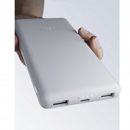 Външна батерия Xiaomi BHR9350GL Lite, Зареждане 22.5W, 10000 mAh, 37 Wh, 2xUSB-C, 1xUSB-A, Бял