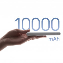 Външна батерия Xiaomi BHR9350GL Lite, Зареждане 22.5W, 10000 mAh, 37 Wh, 2xUSB-C, 1xUSB-A, Бял