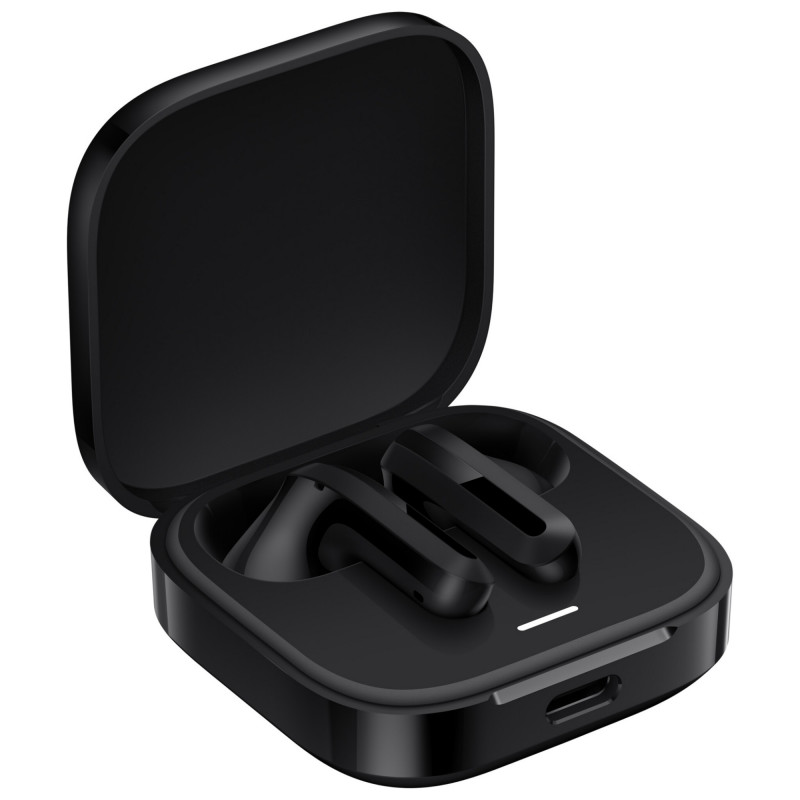 Безжични слушалки Xiaomi Redmi Buds 6 Active BHR8396GL, 6 часа, 5 режима, Сензорно управление, Шумопотискане, Bt 5.4, IPX4, Черен