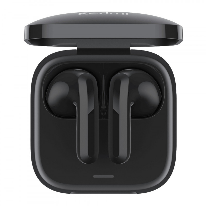 Безжични слушалки Xiaomi Redmi Buds 6 Active BHR8396GL, 6 часа, 5 режима, Сензорно управление, Шумопотискане, Bt 5.4, IPX4, Черен