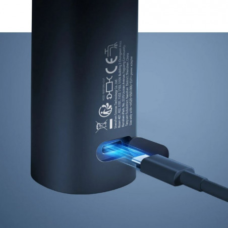 Акумулаторна самобръсначка Xiaomi Mi Electric Shaver S101 EU BHR7456EU, 3W, 60 мин, 18 ножчета, 6 ъгъла, Адаптираща се глава, Мокро/сухо, IPX7, Тъмносин