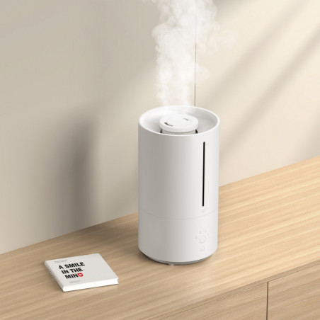 Овлажнител за въздух Xiaomi Smart Humidifier 2 EU BHR6026EU, 28W, 40 м2, 4.5 л, 3 степени, UV-C стерилизация, Мобилно приложение, Ултратих, Бял
