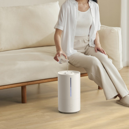 Овлажнител за въздух Xiaomi Smart Humidifier 2 EU BHR6026EU, 28W, 40 м2, 4.5 л, 3 степени, UV-C стерилизация, Мобилно приложение, Ултратих, Бял