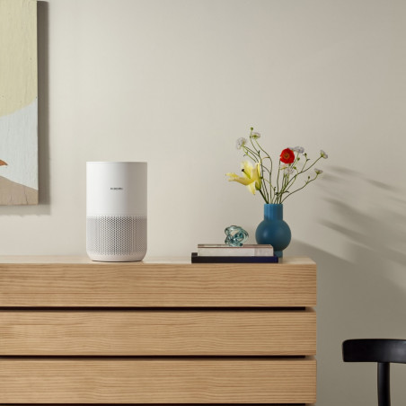 Пречиствател за въздух Xiaomi Smart Air Purifier 4 Compact BHR5860EU, 27W, 27 м2, 230м3/ч, PM2.5, Индикатори за качество на въздуха, SMART, Mi Home, Бял