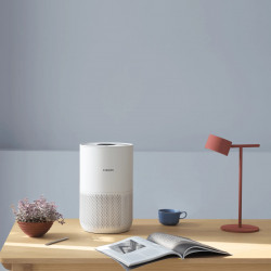 Пречиствател за въздух Xiaomi Smart Air Purifier 4 Compact BHR5860EU, 27W, 27 м2, 230м3/ч, PM2.5, Индикатори за качество на въздуха, SMART, Mi Home, Бял